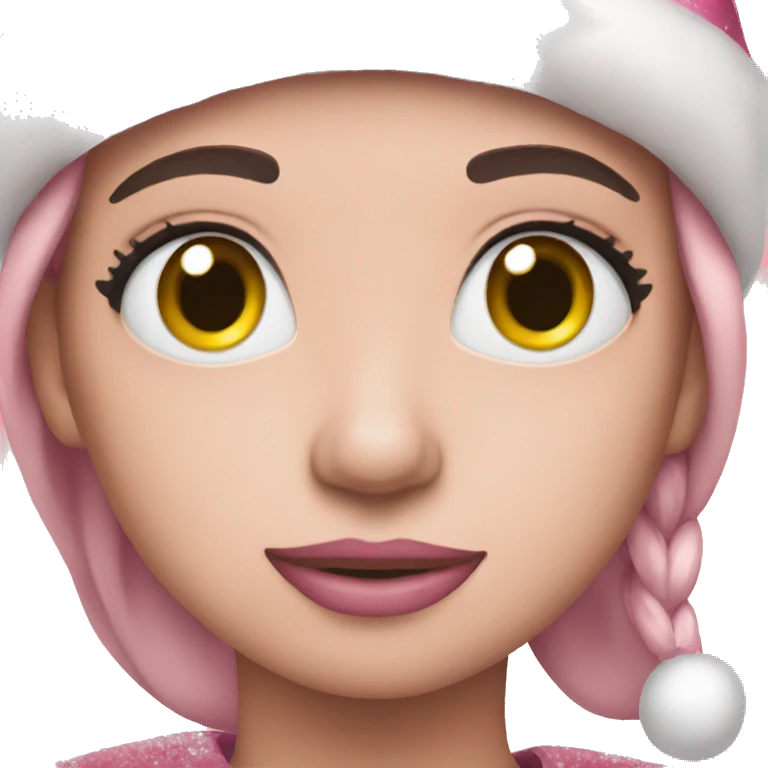 Pink Christmas  emoji