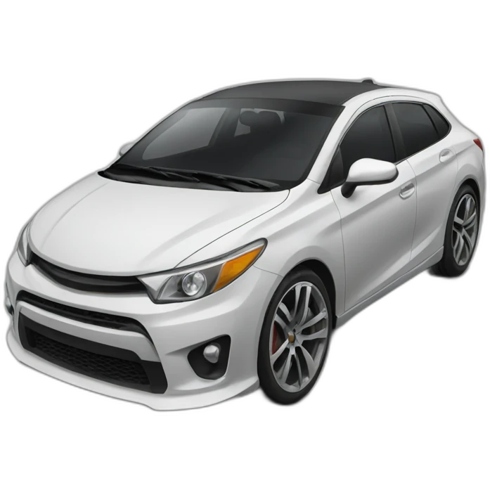 Tuning car emoji