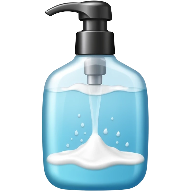 Soap and shampoo emoji