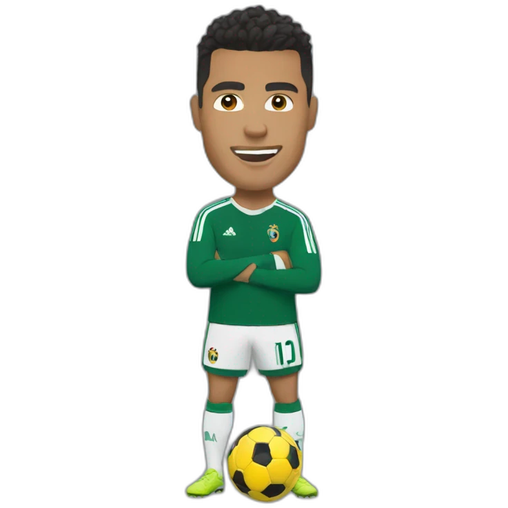 Ronaldo enerve emoji