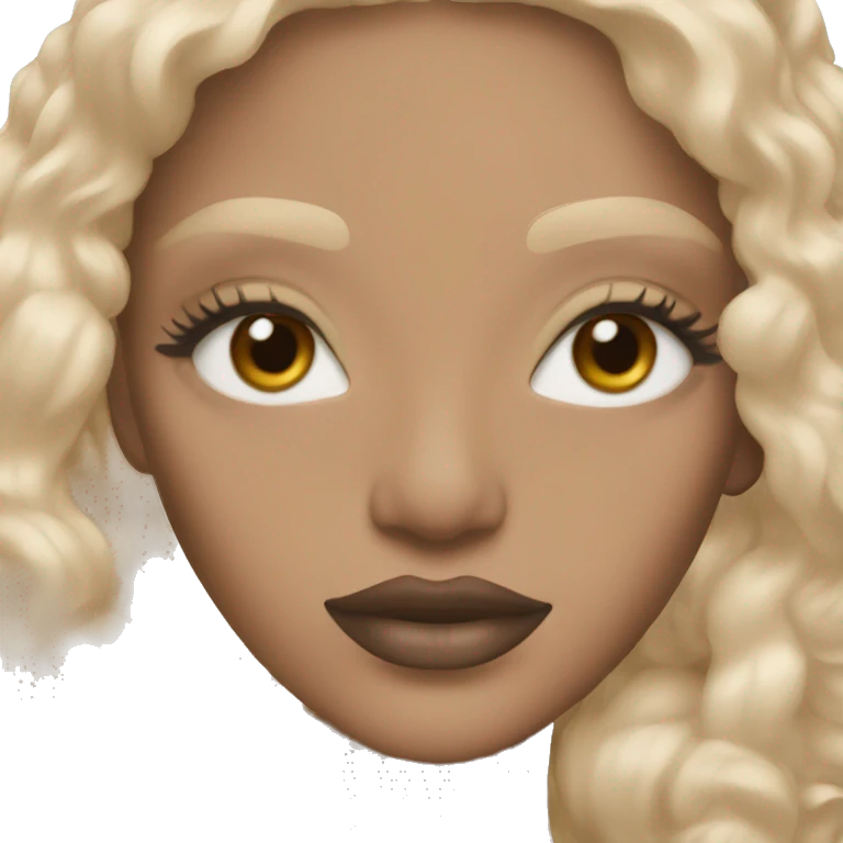 beige chanel makeup emoji
