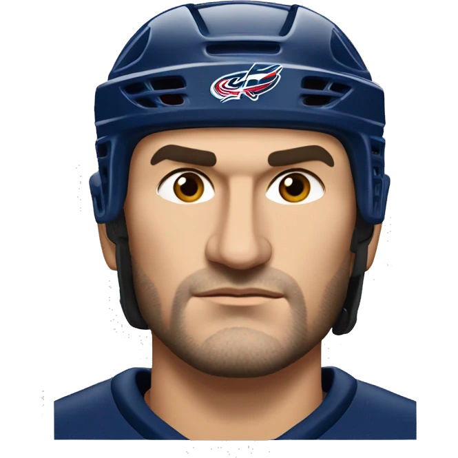 Alexander Ovechkin Realistic seriously face emoji