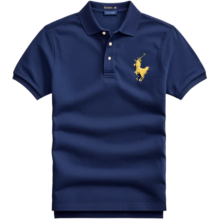 Ralph Lauren polo shirt with logo emoji