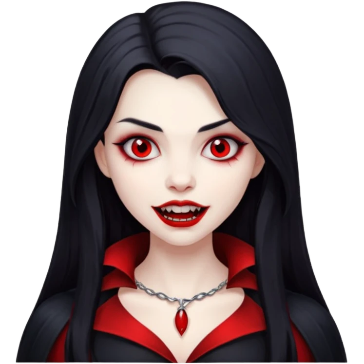 Sweet Vampire Girl emoji