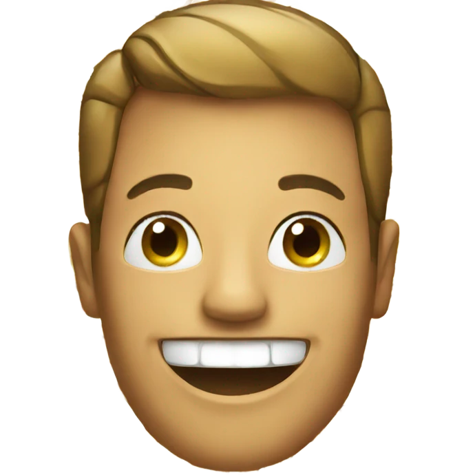 Happy iPhone emoji