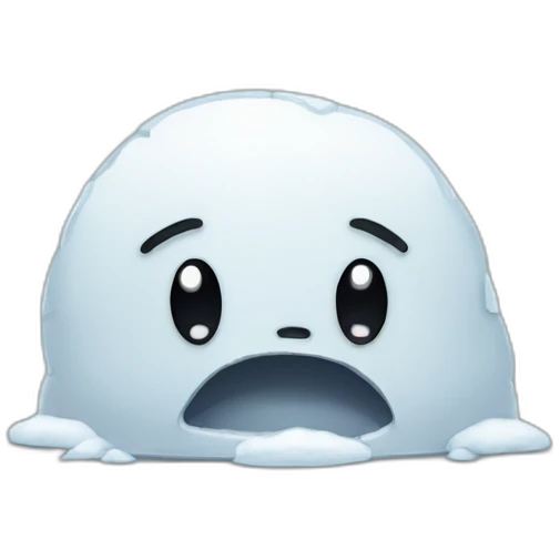 igloo crying emotion face emoji