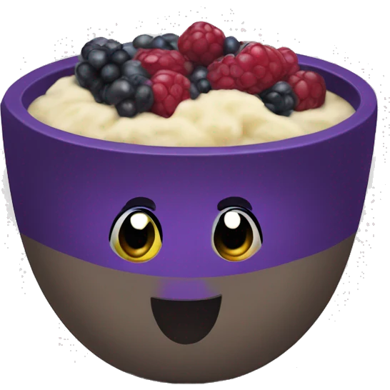Acai bowl  emoji