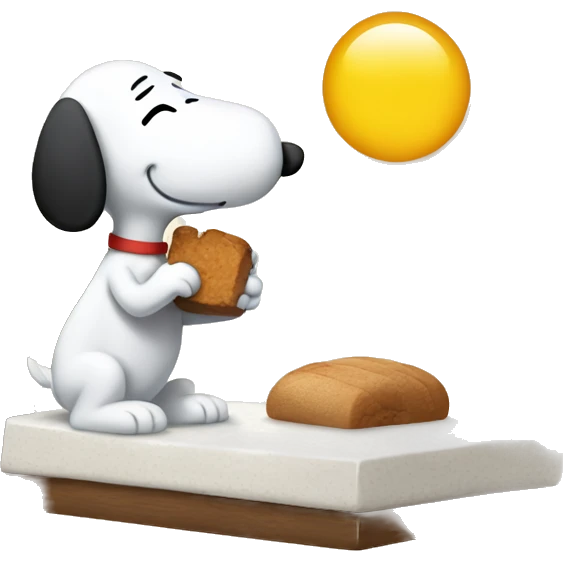 Good morning snoopy  emoji