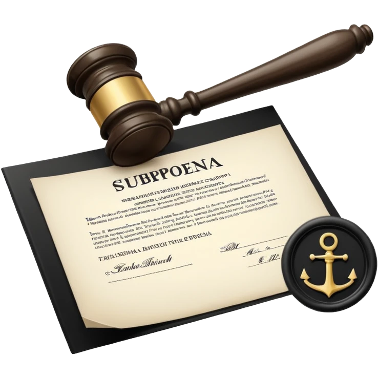 Fucking subpoena emoji