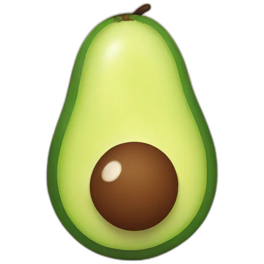 cute avocado emoji