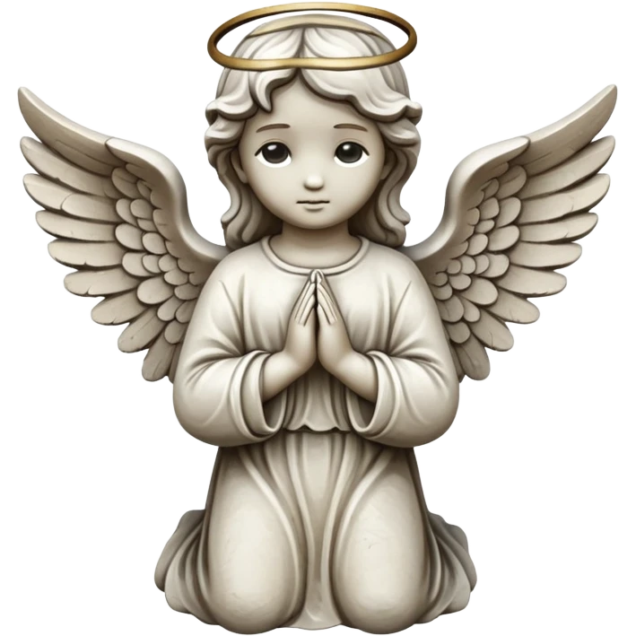 angel in stone emoji