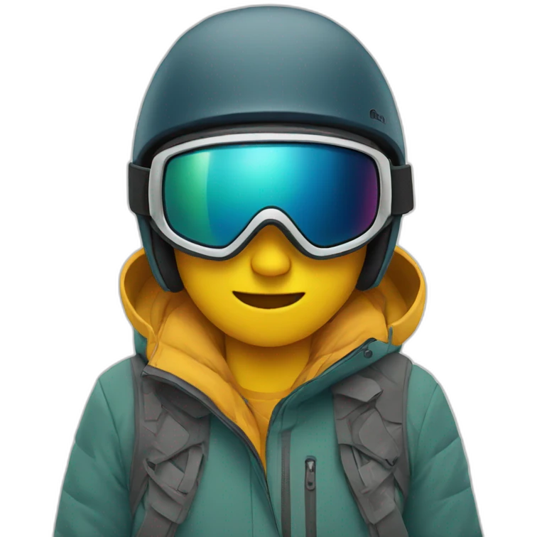 Snowboarder emoji