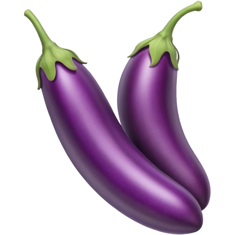 A dick looking eggplant emoji