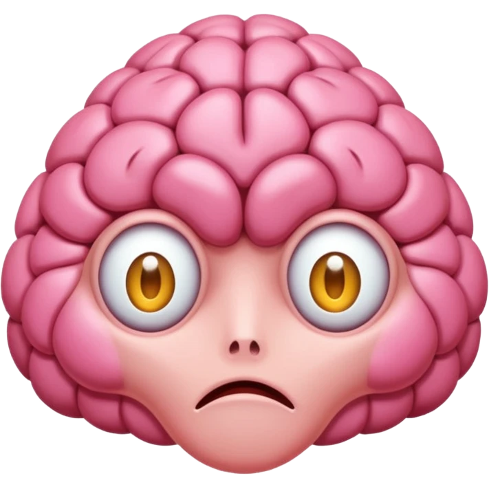 Scared amygdala emoji