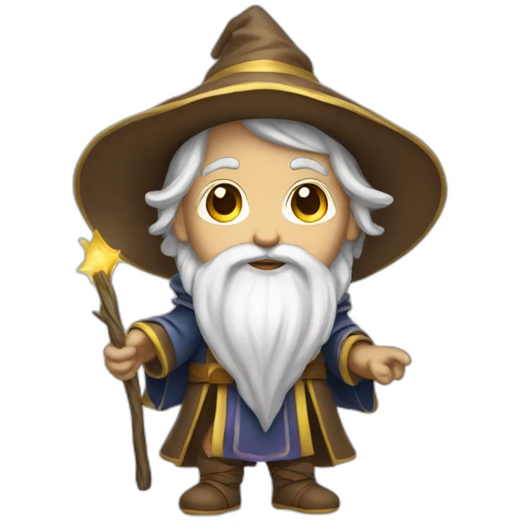 cute fantasy wizard emoji