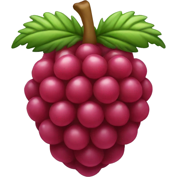 raspberry  emoji