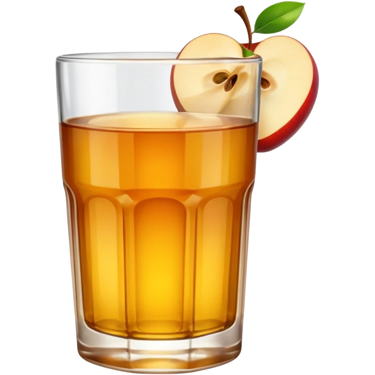 Apple juice emoji