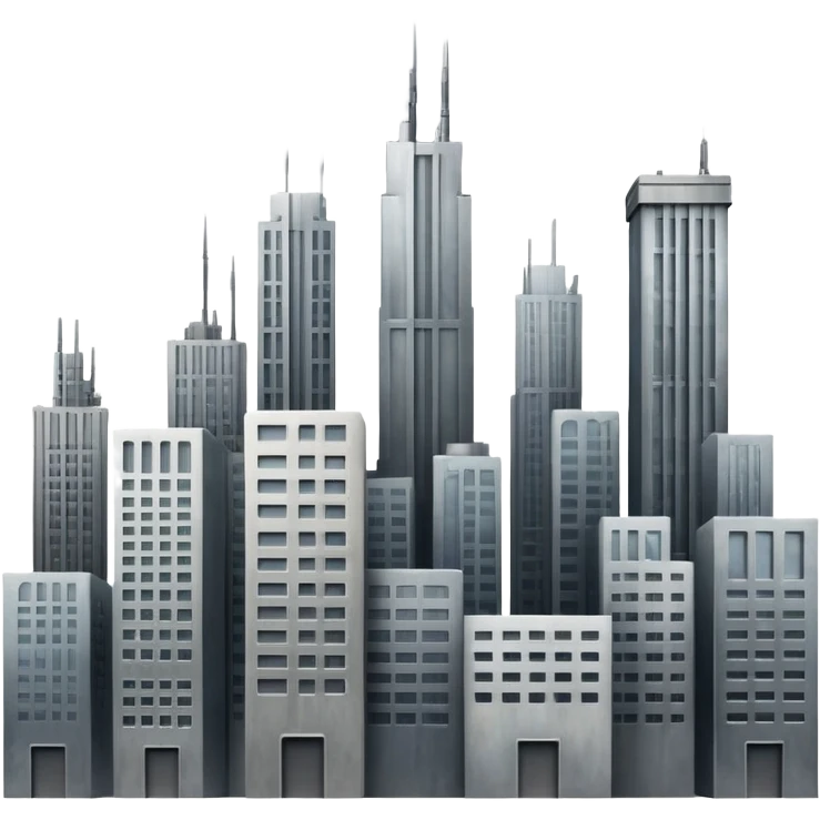 dystopian cityscape emoji