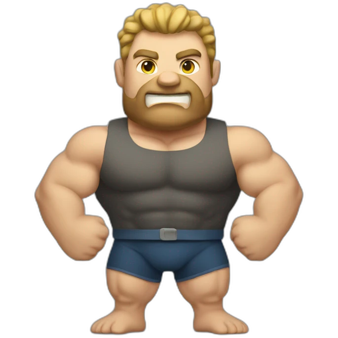Strongman emoji