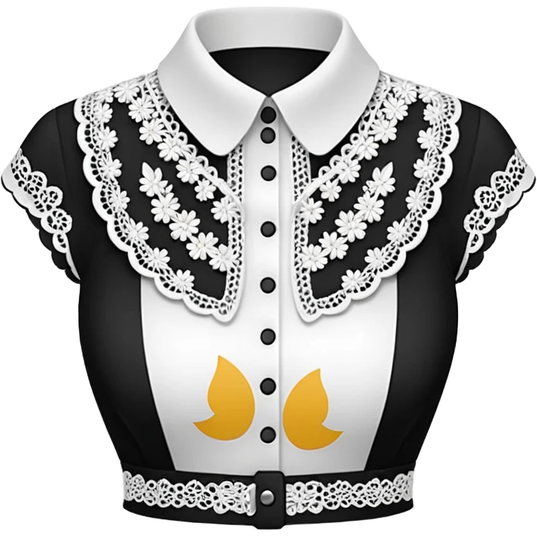 decorative shirt collar emoji