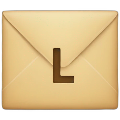 Letter l number 7 emoji