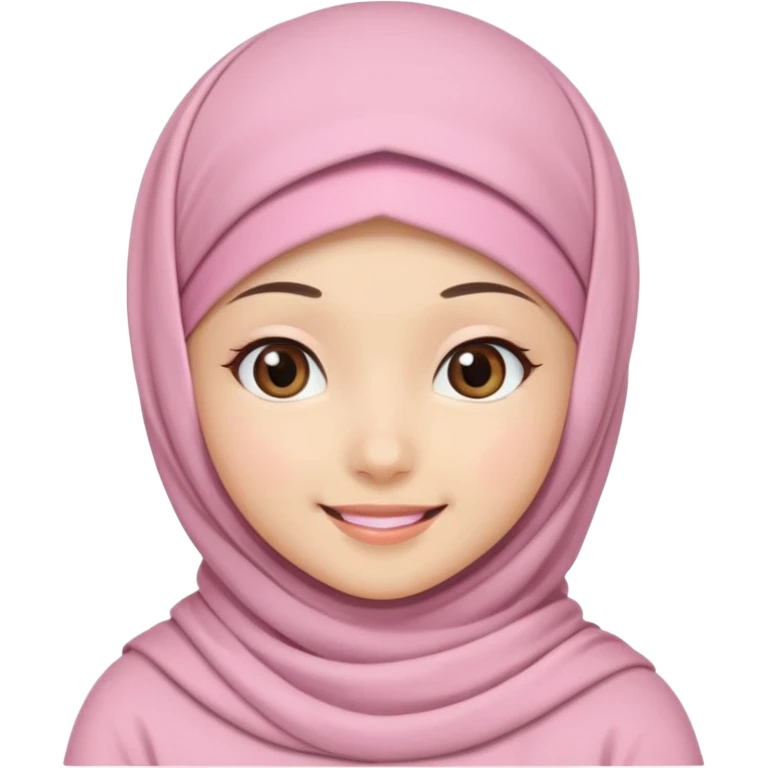 Muslim girl kawaii emoji
