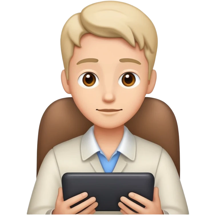 Person typing  emoji