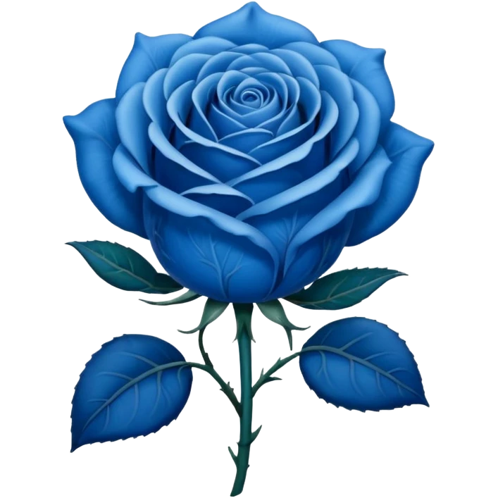 قلوب ورد ازرق emoji