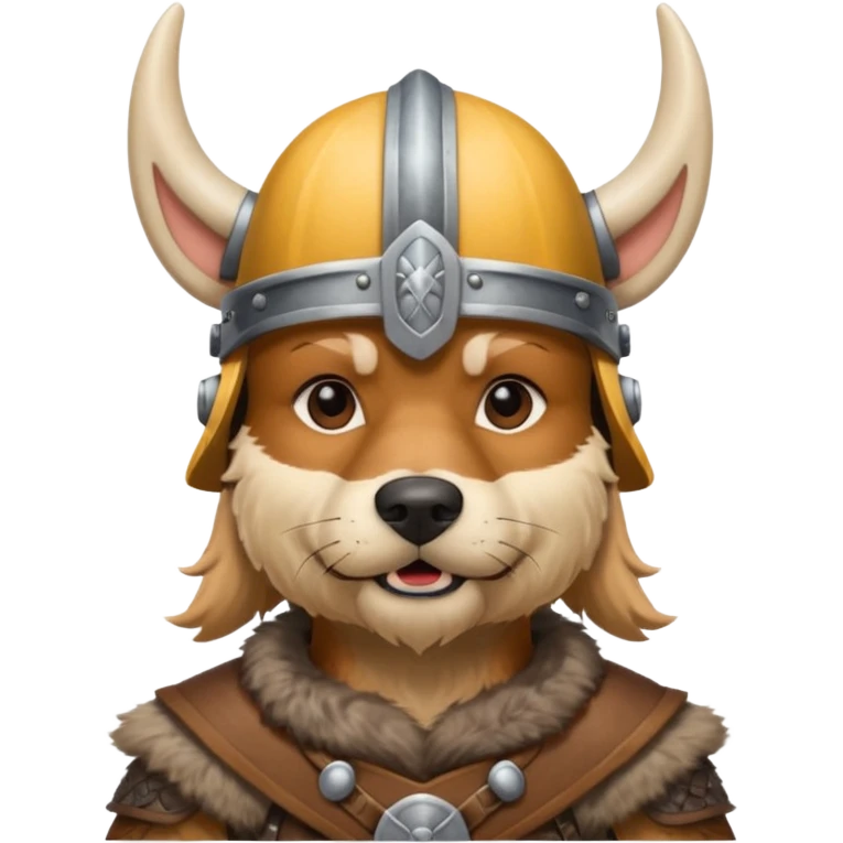 Viking dog emoji
