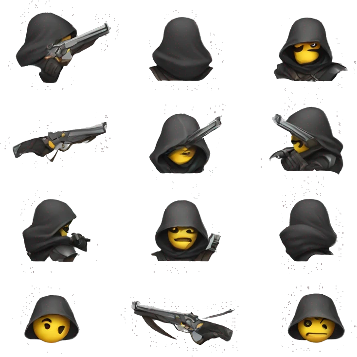 Assassin logo emoji