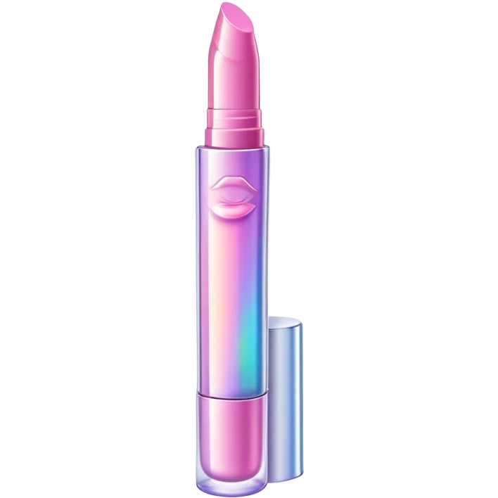 Y2K lip gloss tube emoji