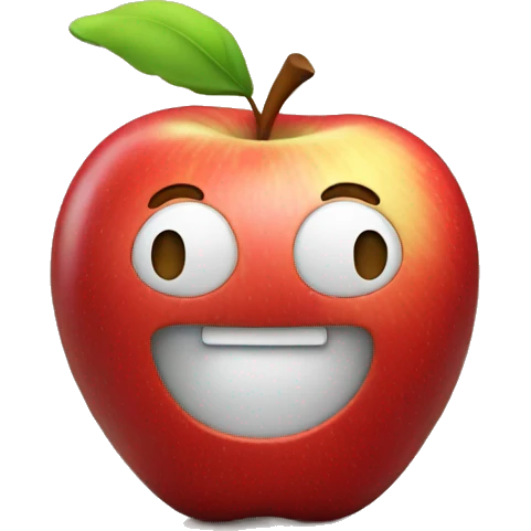 3d Apple  emoji