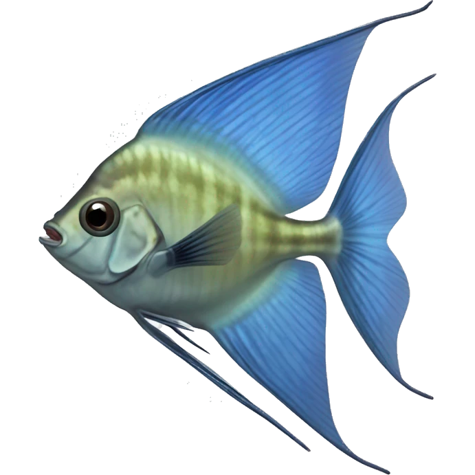 Smokey Blue pterophyllum scalare emoji