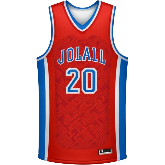 basketball jersey (#00A3E0) and red (#F9423A) emoji
