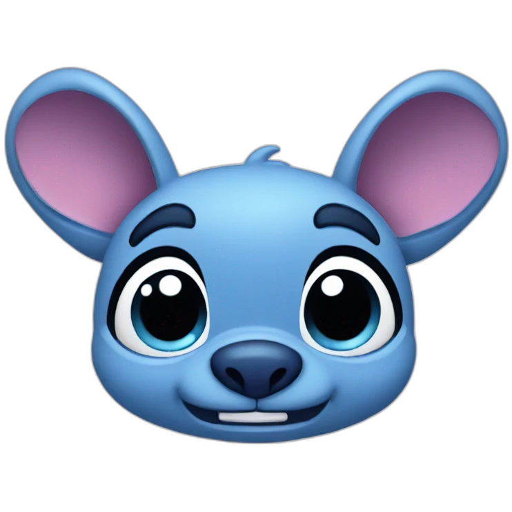 stitch cute emoji