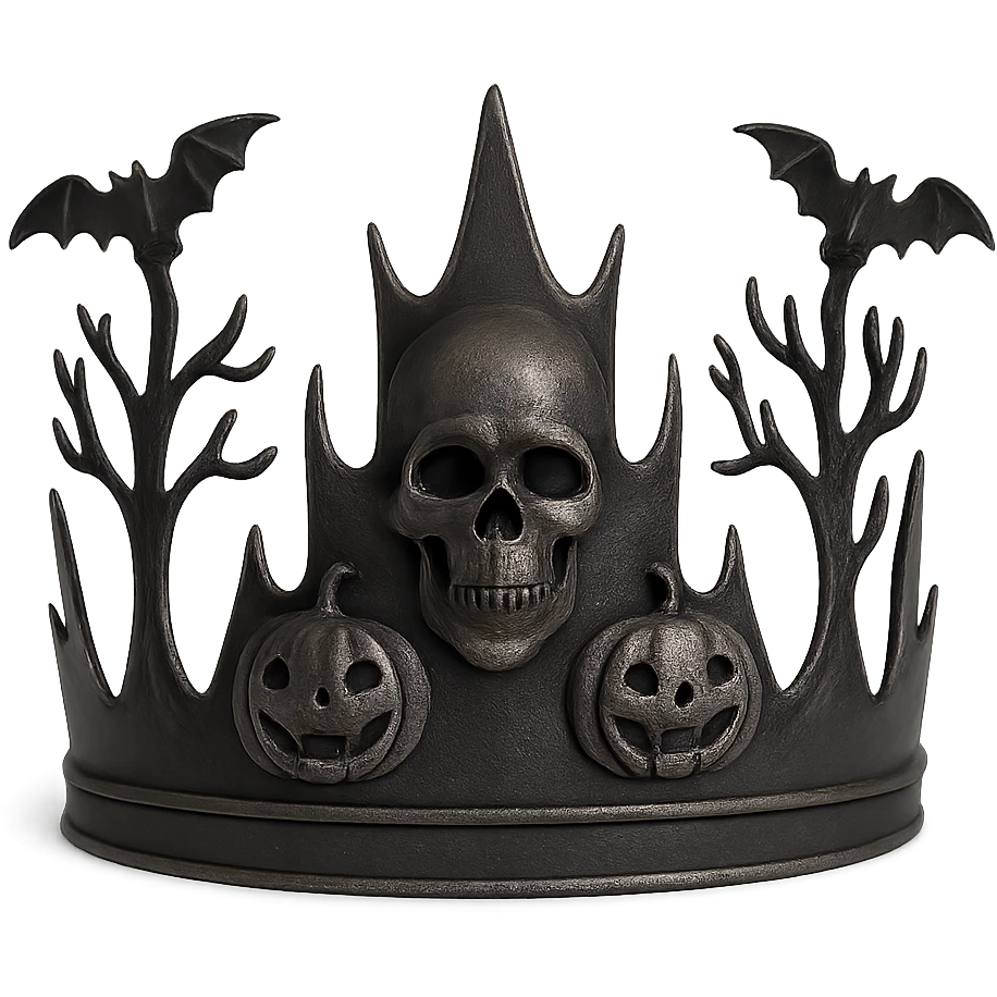 Halloween crown, remove background emoji