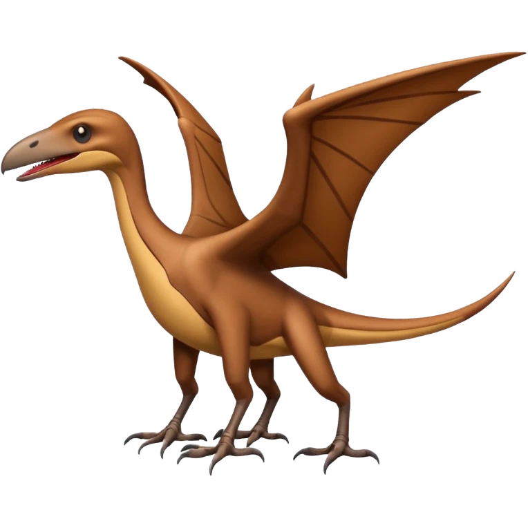 pterodactyl standing emoji