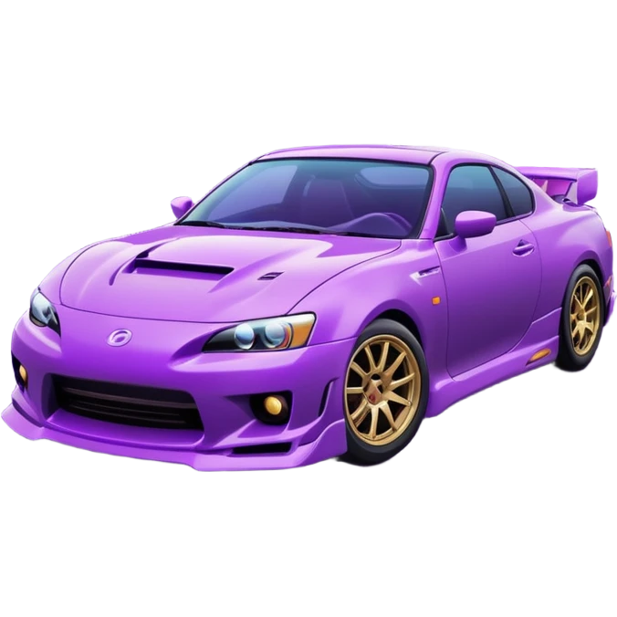japanese purple wave phonk car drifting emoji