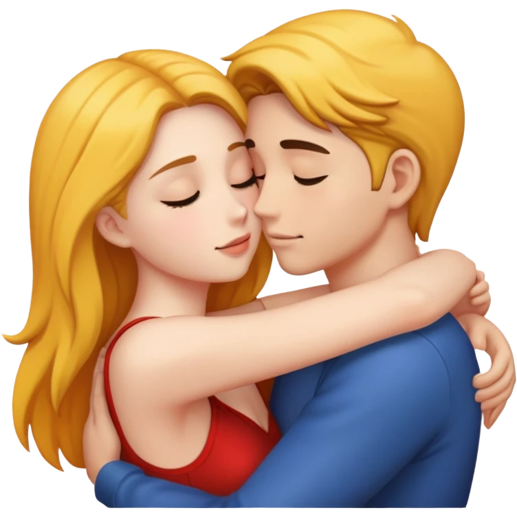intimate moment between lovers emoji