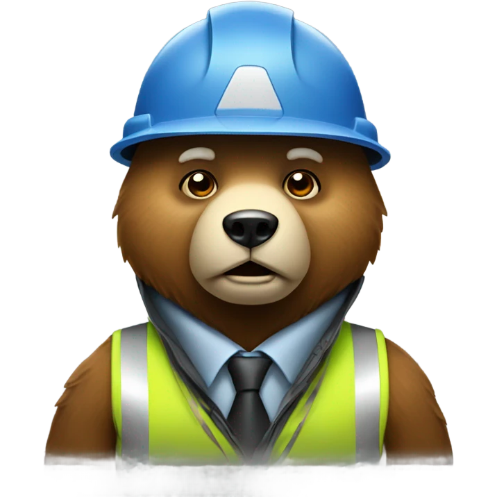 Bear with a heart hat  emoji