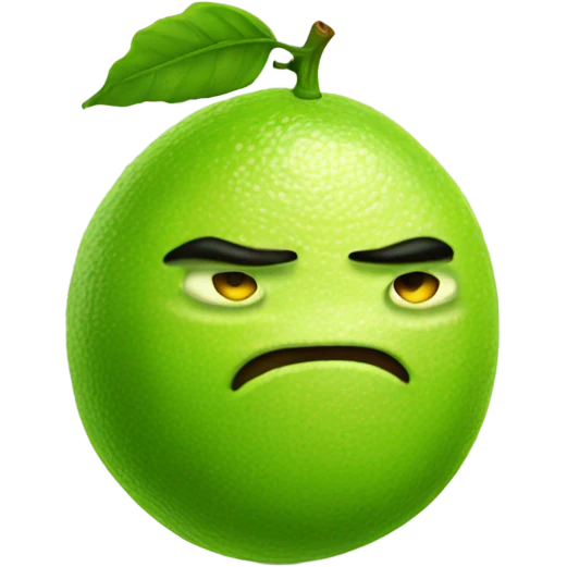 Fat Juicy Lime emoji