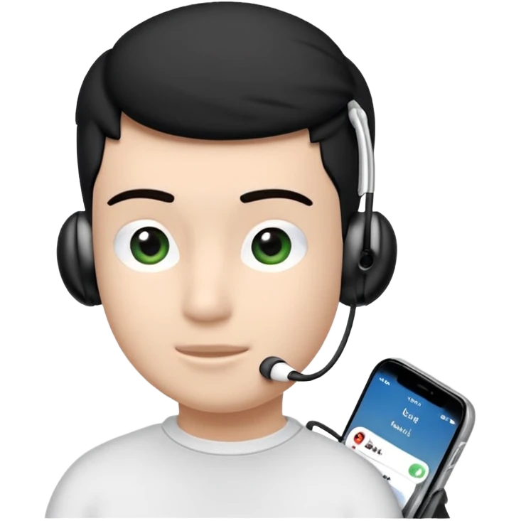 Gözleri kapalı, beyaz tenli ve dalgalı-kıvırcıkı siyah saçlı saç boyu orta omuzlarının biraz aşağısında bir kadın avatar, airpod kulaklıkları takılı müzik dinliyor ve kitap okuyor emoji