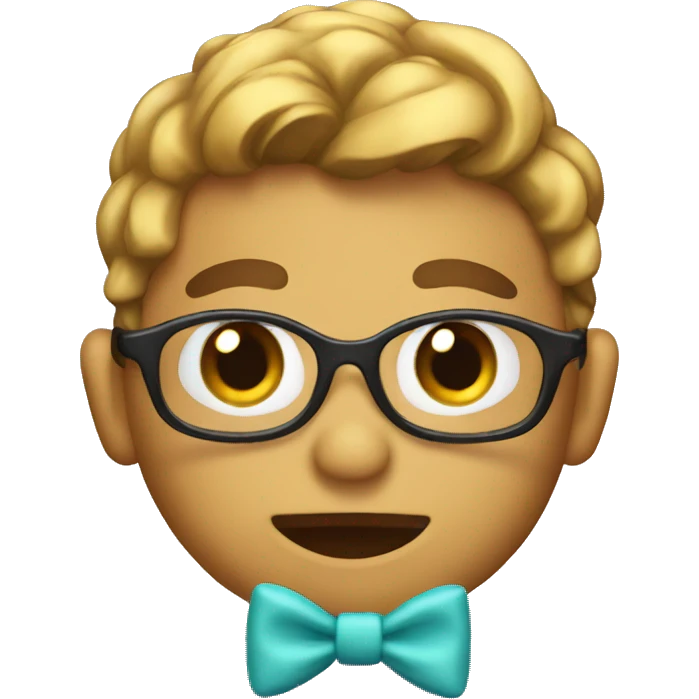 Doh wearing bow emoji