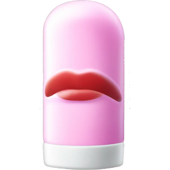 lip balm emoji