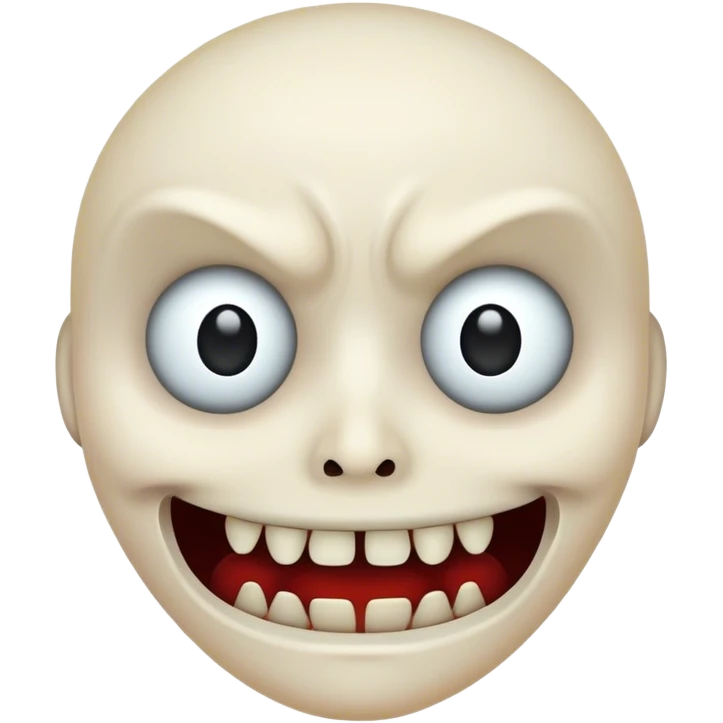 Scary emoji