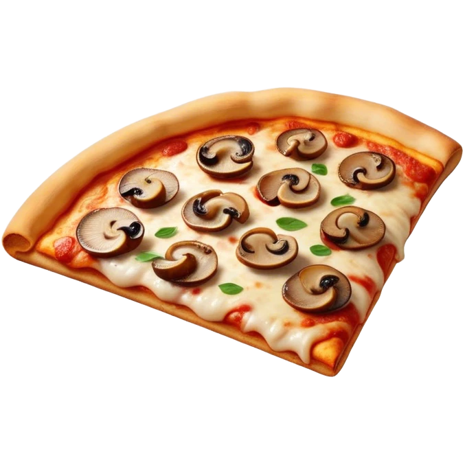 Crust red sauce mushrooms emoji