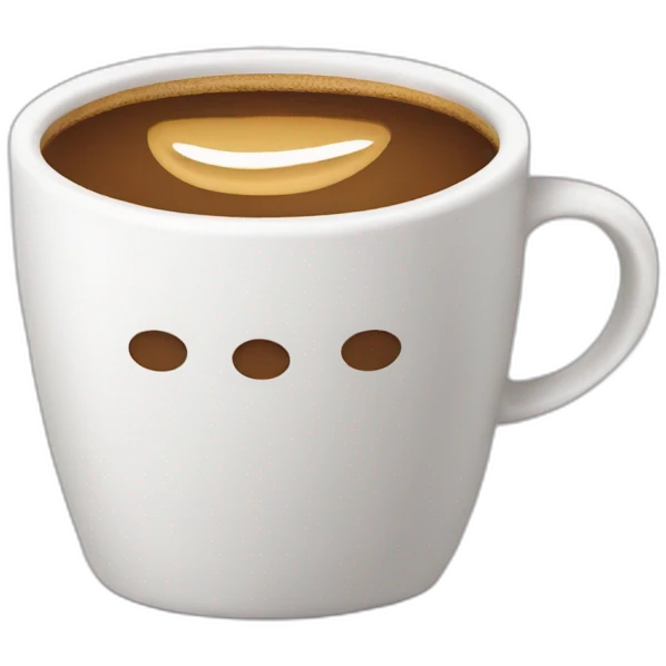 Coffee cup logo with coffee club writing on it emoji