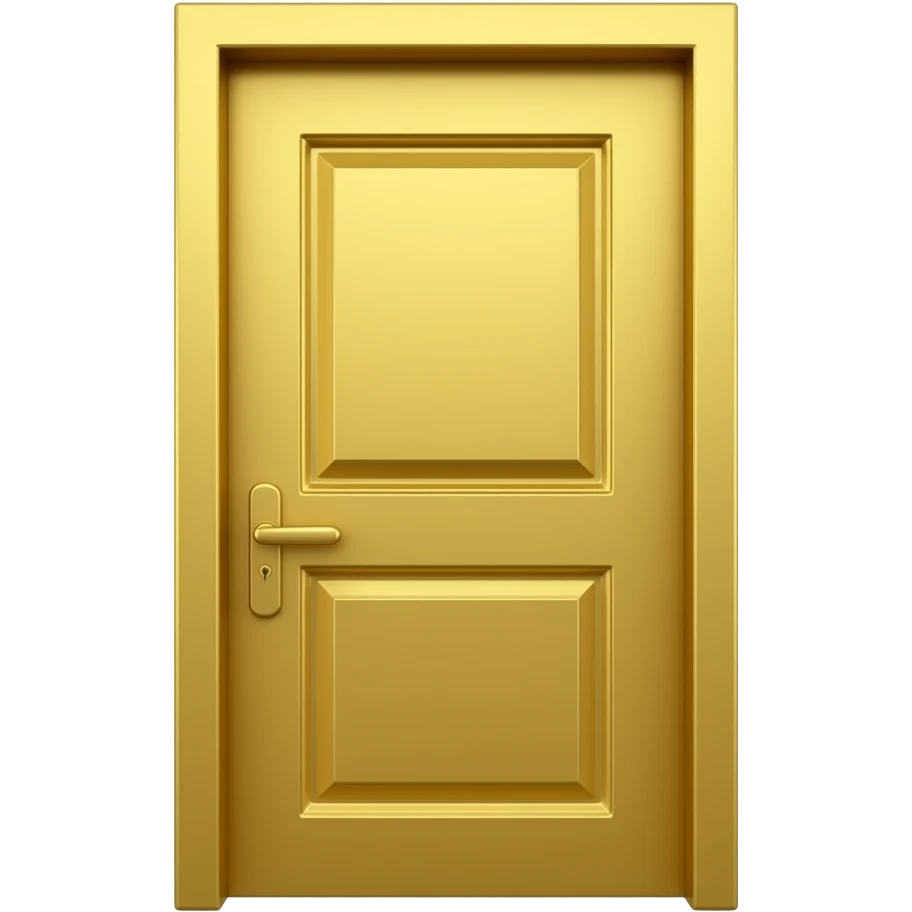 Gold door emoji
