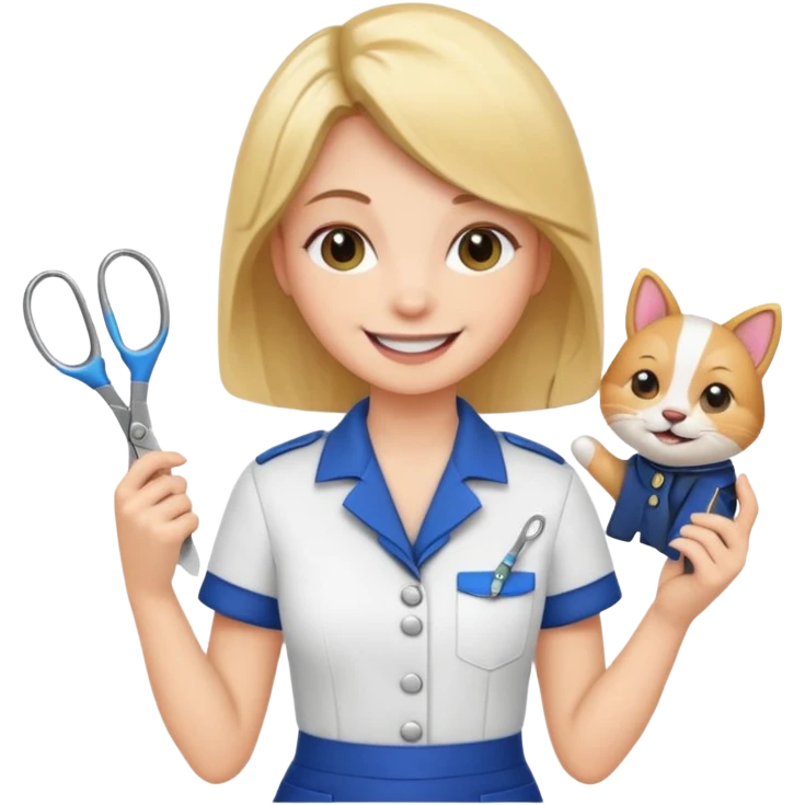Pet Grooming Stylist emoji