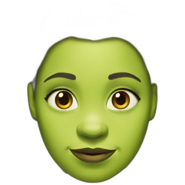 female shrek emoji